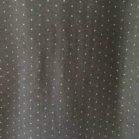 Darling Olive Green Wool Gabardine Sleeveless Peter Pan Collar Mini Dress XS - Picture 2 of 4